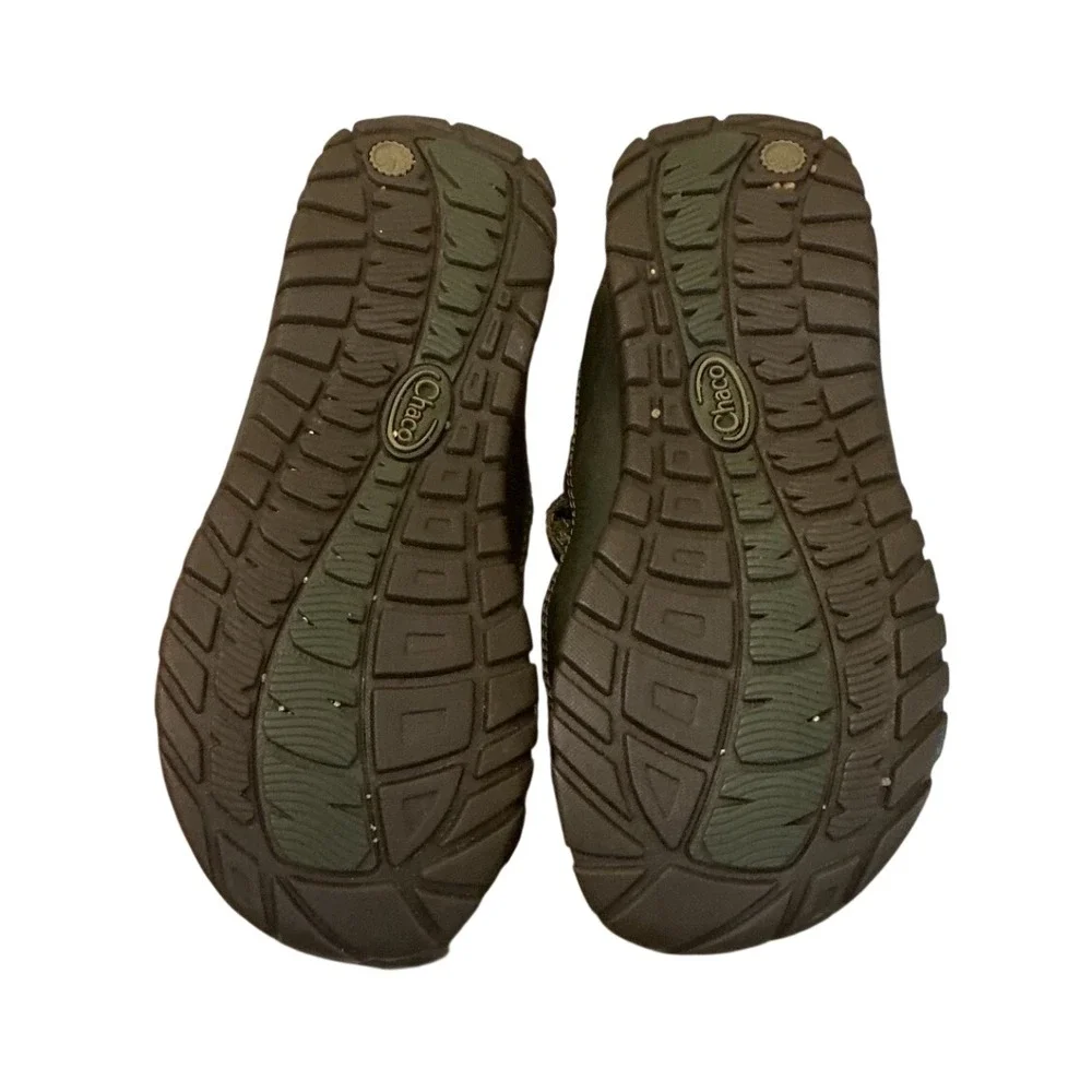 Chaco Unisex Kids Sandals 3 34 Olive Green Odyssey Closed Toe Sport Water Shoes